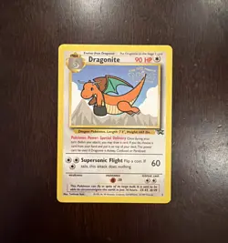 Dragonite TCG 5 Pokemon Card WB Stamped Black Star Promo First Movie NM WOTC 99 - Image 1