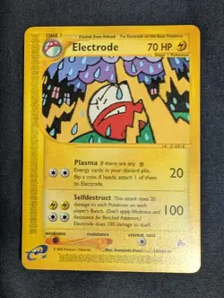 Electrode 36/144 Skyridge Non Holo Uncommon Pokemon TCG Card MP - Image 1