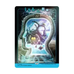 WOTC MtG Magic the Gathering Island (1648) (Rainbow Foil) (R) (Foil) NM - Image 1