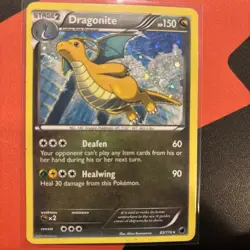 Pokemon TCG Dragonite 83/116 Plasma Freeze Holo Rare Card LP Condition - Image 1