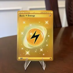 Pokemon Card - Basic Lightning Energy Scarlet & Violet Base Set 257/198 Holo - Image 1