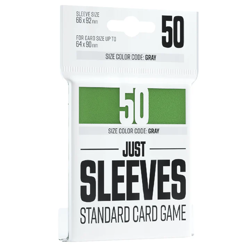 Gamegenic Sleeves: Just Sleeves - Standard Card Game Green (50) GX1006 - Image 1