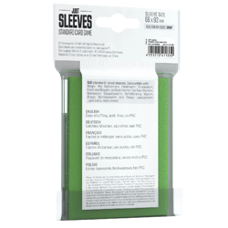 Gamegenic Sleeves: Just Sleeves - Standard Card Game Green (50) GX1006 - Image 2