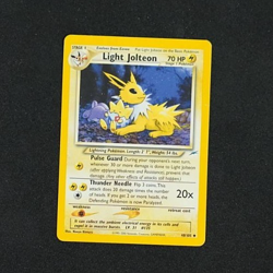Light Jolteon 48/105 Non Holo Uncommon Neo Destiny Pokemon Card MP - Image 1