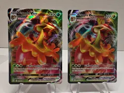 x2 Flapple VMAX SWSH05: Battle Styles 019/163 Ultra Rare Pokemon Card NM - Image 1