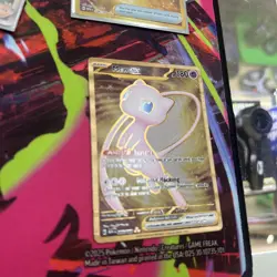 Mew ex Metal Promo Card 205/165 Ultra Premium Collection Pokemon 151 - Image 2