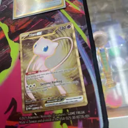 Mew ex Metal Promo Card 205/165 Ultra Premium Collection Pokemon 151 - Image 3