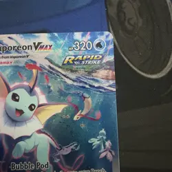 Vaporeon VMAX SWSH182 SWSH: Sword & Shield Promo Cards Holo NM+/Mint - Image 3