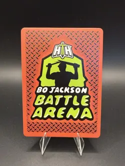 Bo Jackson Battle Arena Doublecheck ICE Coliseum CBF-490 SSP Card - Image 2