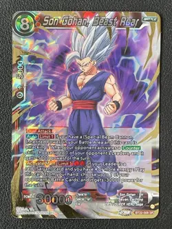 Son Gohan, Beast Roar Dragon Ball Super Card Super Rare BT22-009 SR - Image 1