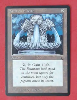 MTG Singles - Fountain of Youth - The Dark -K328 - Image 1