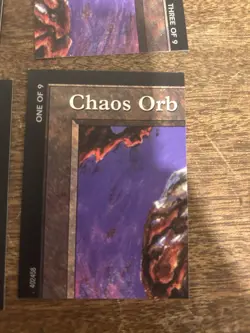 MAGIC PROMO LOG OF CHAOS ORB PUZZLE (ULTRA PRO) LP/MP 2 3 9 1 OUT OF /9 - Image 4