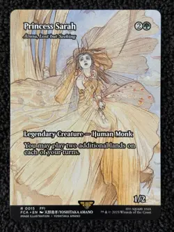 Princess Sarah - Azusa, Lost but Seeking (Showcase) FF MTG - Image 1
