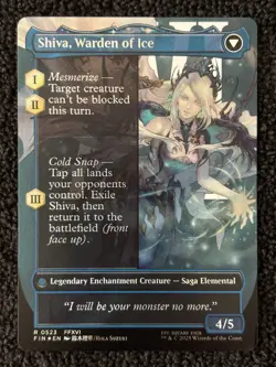 Jill, Shiva's Dominant (Borderless) (Surge Foil) 523 FF MTG - Image 2