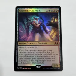 FOIL Coalstoke Gearhulk - Aetherdrift - DFT MTG - Image 1