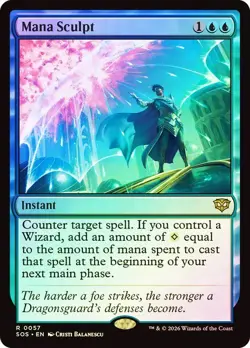 Mana Sculpt Foil Secrets of Strixhaven NM MTG - Image 1