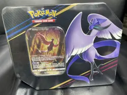 GALARIAN ARTICUNO Pokemon 2023 Collectors Crown Zenith Tin (5 packs & 1 Promo.. - Image 1