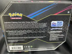 GALARIAN ARTICUNO Pokemon 2023 Collectors Crown Zenith Tin (5 packs & 1 Promo.. - Image 2