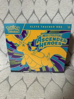 Pokemon TCG Mega Evolution Ascended Heroes Elite Trainer Box ETB - Sealed & New - Image 1