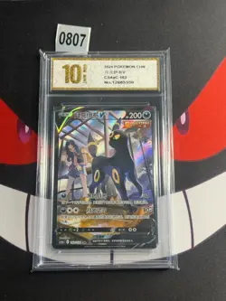 PTCG Pokemon umbreon CSR V 162/132 2024 cs4aC-Pyxis gold 10 - Image 1