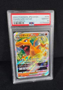 Pokemon Charizard VSTAR Full Art HOLO Star Birth #015 Japanese PSA 10 GEM MINT - Image 2