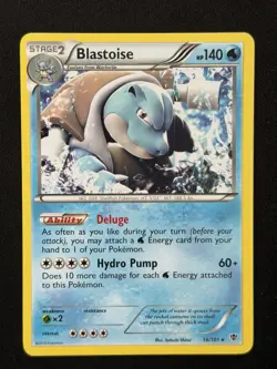 Blastoise 16/101 – Rare Non Holo | BW Plasma Blast | MP Deck Exclusives Regular - Image 1