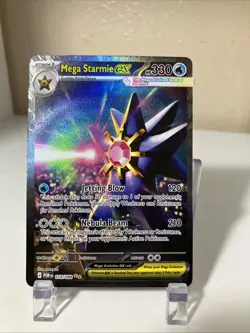 Pokemon Mega Starmie EX Mega Evolution 118/088 SIR - Perfect Order - NM - Image 3