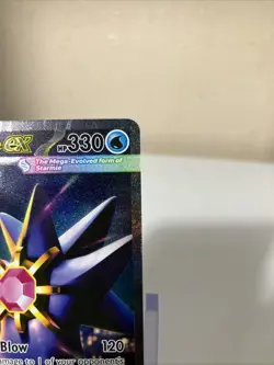Pokemon Mega Starmie EX Mega Evolution 118/088 SIR - Perfect Order - NM - Image 4
