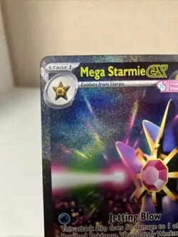 Pokemon Mega Starmie EX Mega Evolution 118/088 SIR - Perfect Order - NM - Image 5