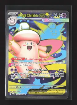 Pokemon ME03: Perfect Order #103/088 Ultra Rare,Holo Mega Clefable ex - Image 1