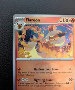 Flareon Masterball Reverse 013/131 - Pokemon TCG Prismatic Evolutions - Image 3