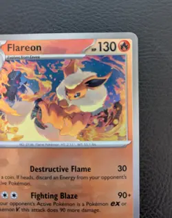 Flareon Masterball Reverse 013/131 - Pokemon TCG Prismatic Evolutions - Image 4