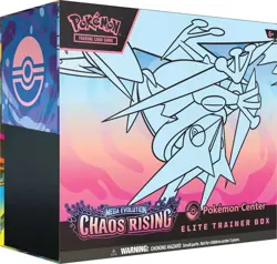 Chaos Rising Pokemon Center ETB - Pre sale confirmed 5/22 - Ships when received - Image 1