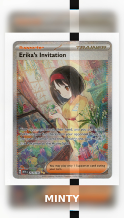 Pokemon TCG Erika's Invitation Scarlet & Violet-151 203/165 Holo Special... - Image 2