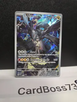 Pokemon N's Zekrom MEP Full Art Promo Holo 031 Basic 130 HP EN 2026 - Image 1
