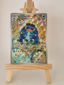 Seismitoad 105/086 Illustration Rare Black Bolt Pokemon TCG English NM - Image 1