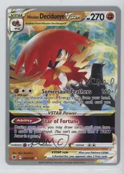 Hisuian Decidueye VSTAR Pokemon World Championships Decks #084 - Image 1