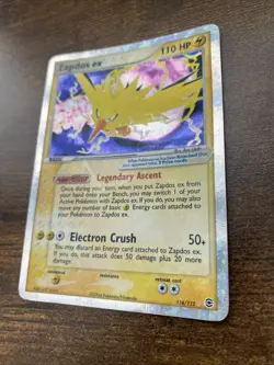 Fire Red & Leaf Green Zapdos ex Holo Super Rare 116/112 - Image 4