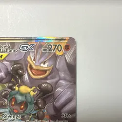 Pokemon TCG Marshadow & Machamp GX Ultra Rare Full Art Holo 82/214 270 HP - Image 3