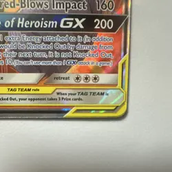 Pokemon TCG Marshadow & Machamp GX Ultra Rare Full Art Holo 82/214 270 HP - Image 4