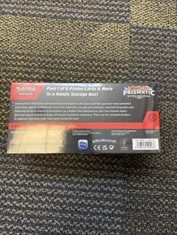 Pokemon TCG: Scarlet & Violet Prismatic Evolutions - Surprise Box Sealed - Image 3