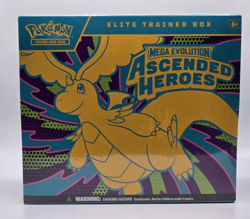 Pokemon TCG Elite Trainer Box + Promo, Mega Evolution Ascended Heroes - Image 1