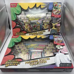 Pokemon Ascended Heroes Premium Poster Collection Set of 2! Factory Sealed - Image 1