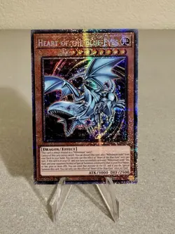 Yu-Gi-Oh! Heart of the Blue-Eyes MP25-EN013 1st Edition Starlight Rare NM - Image 1