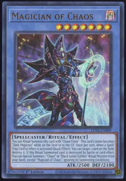 Yu-Gi-Oh! Magician of Chaos #LDS3-EN089 Legendary Duelists: 3 Ultra Rare 1st Ed. - Image 1