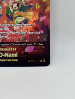 2024 O-Nami OP06-101 SP One Piece Card OP07 500 Years in the Future Alt Art - Image 5