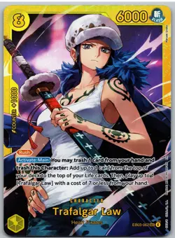 Trafalgar Law EB03-062 Extra Booster: One Piece Heroines Edition One Piece NM - Image 1