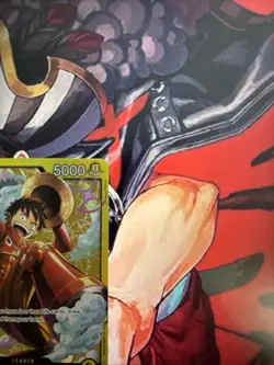 One Piece - ST29 Monkey.D.Luffy 001 Leader Gold Foil Promo - Image 3