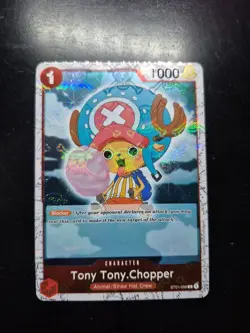 Tony Tony.Chopper Jolly Roger Foil ST01-006 C One Piece Premium Booster Best NM - Image 2