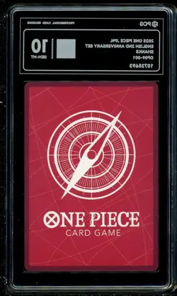 PCG10 Shanks OP09-001 L ONE PIECE English 2nd Anniversary Set Japanese ver JE21 - Image 2